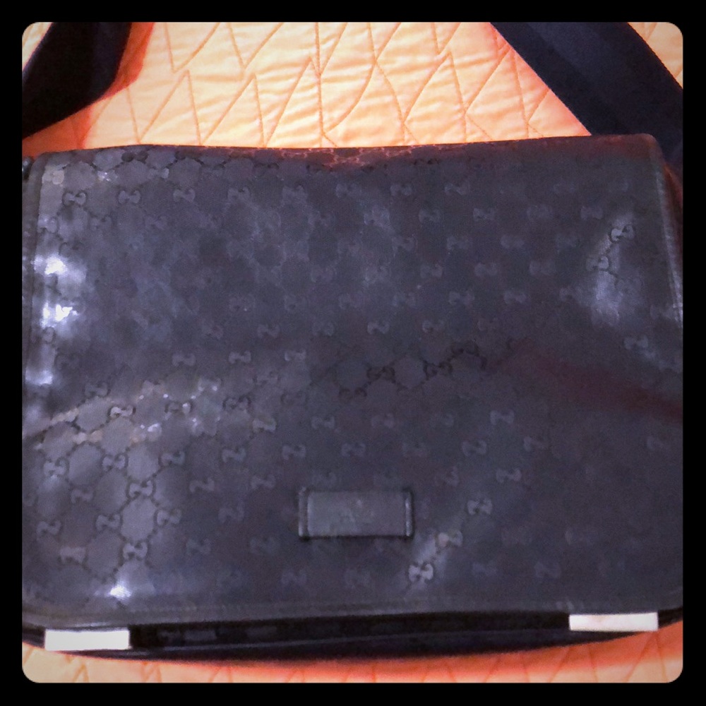 Gucci diaper bag